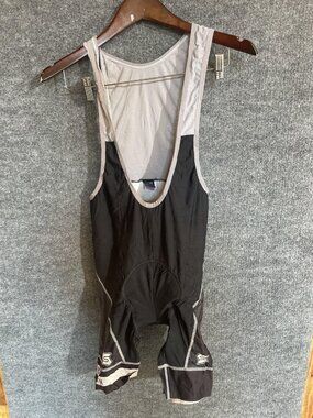 Squadra Cycling Bib Shorts Mens Large Black Michaels Pizzeria Chamois Bike